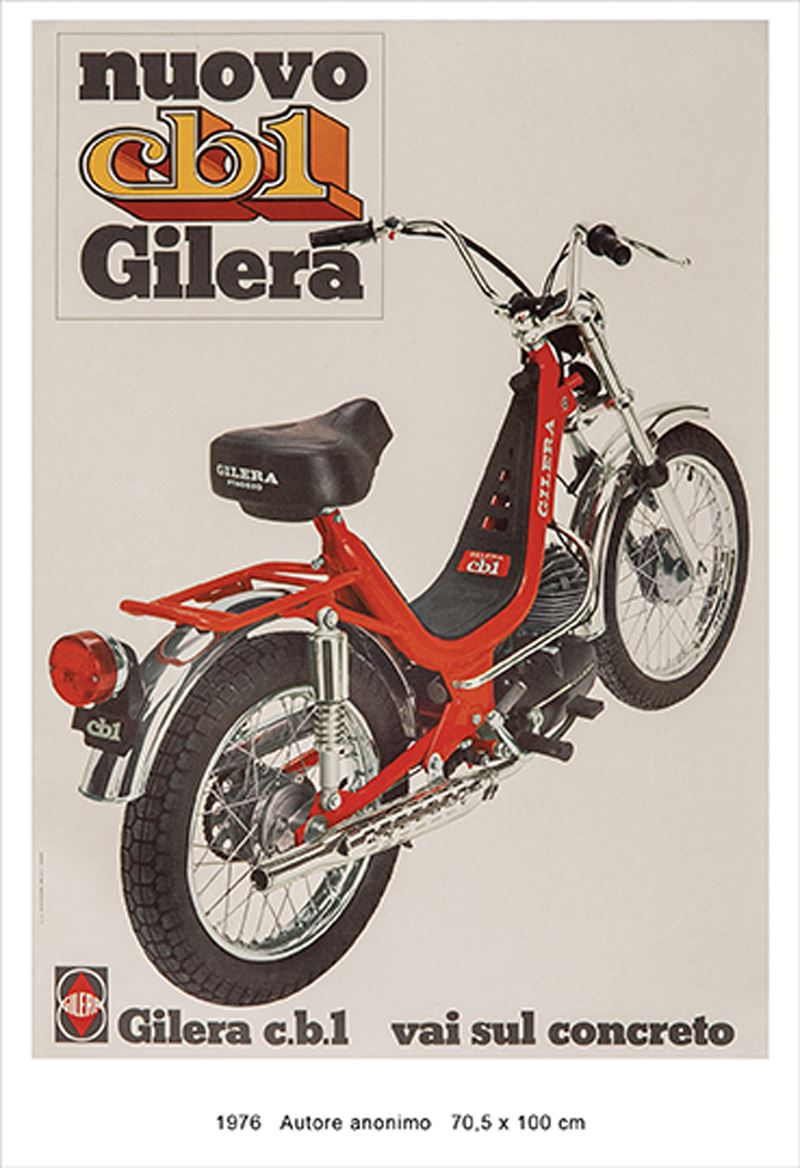 Anonimo : Gilera Cb1  - Asta Manifesti e Collectible - Cambi Casa d'Aste
