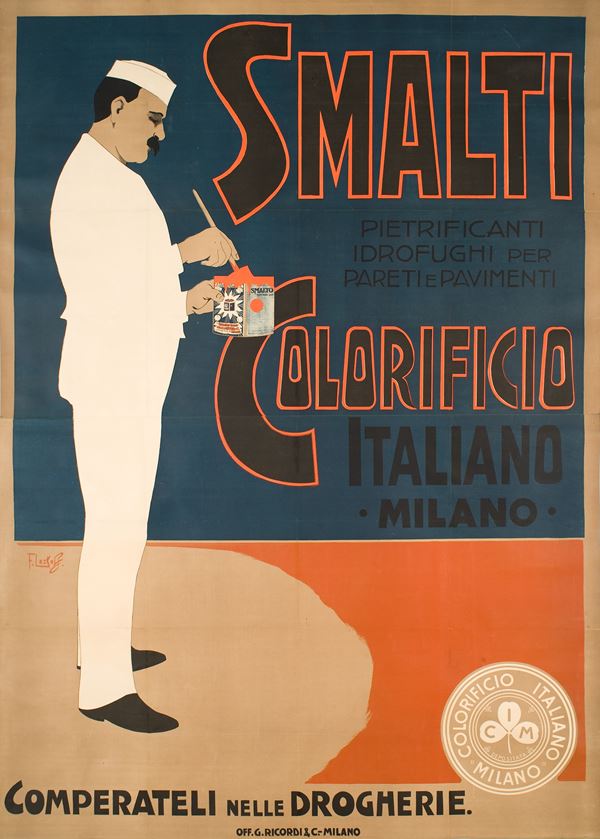 Franz Laskoff - Smalti Colorificio Italiano Max Meyer & C. - Milano