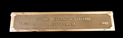 Officine Meccaniche di Reggio Emilia per la Compagnie Internationale Des Wagons-lits