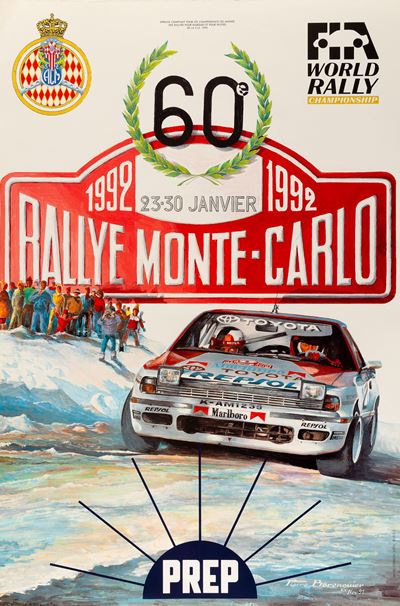 56eme Rallye Automobile Monte Carlo 1988 e 60e Rallye Monte Carl 1992