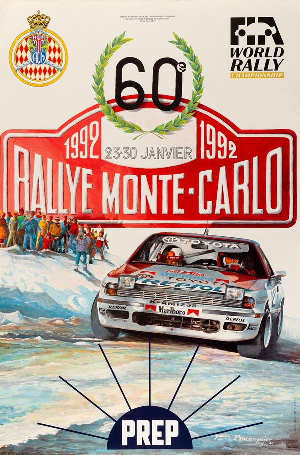 56eme Rallye Automobile Monte Carlo 1988 e 60e Rallye Monte Carl 1992