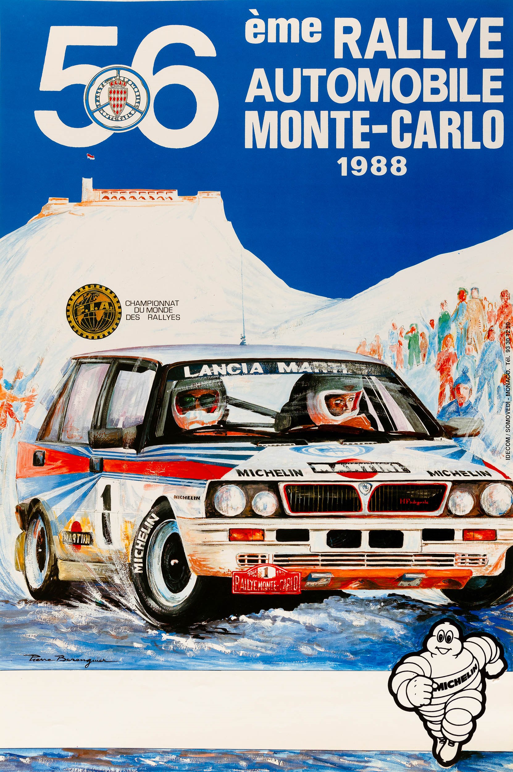 Pierre Berenguier - 56eme Rallye Automobile Monte Carlo 1988 e 60e Rallye Monte Carl 1992