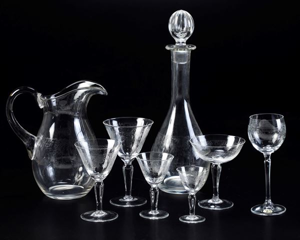 Servizio incompleto di calici