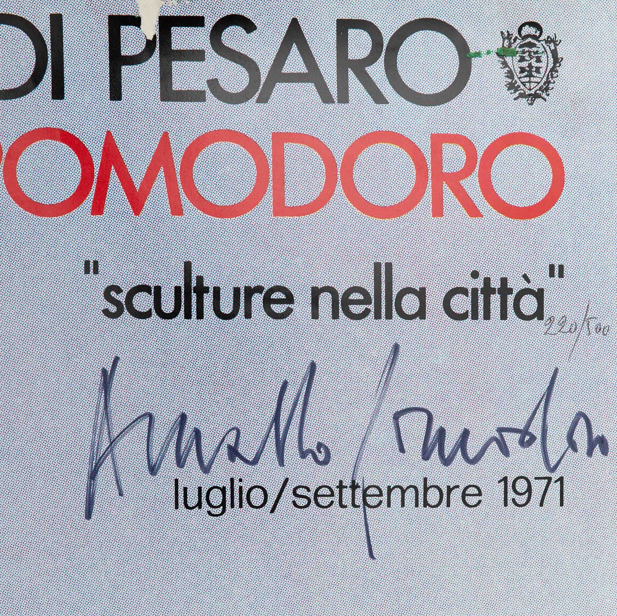 Arnaldo Pomodoro - Senza Titolo
