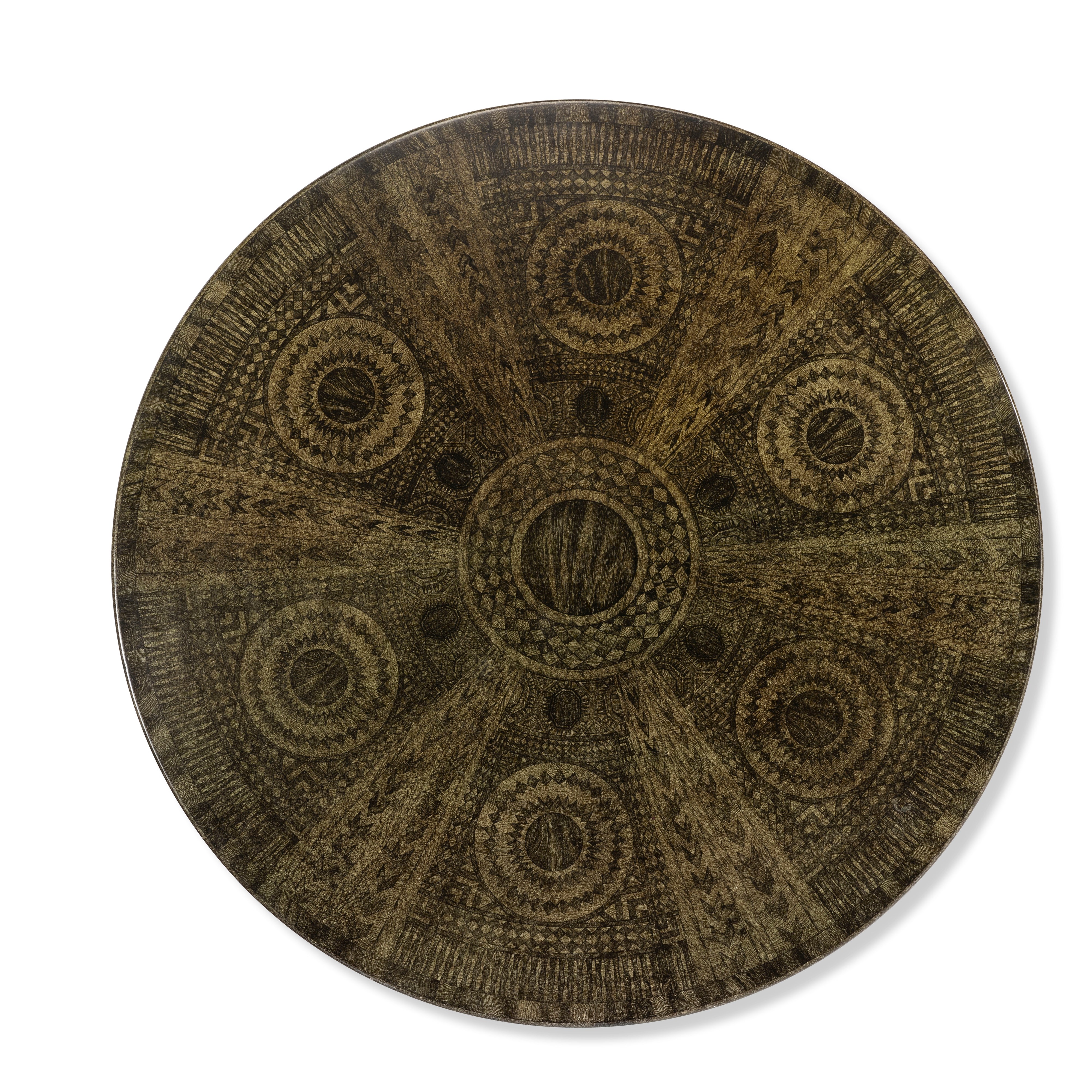 Piero Fornasetti - Tavolo Mod. Geometrico Bruno.
