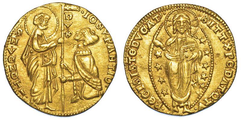 VENEZIA. GIOVANNI SORANZO (51° doge: 1312-1328). Ducato.  - Asta Numismatica - I - Cambi Casa d'Aste