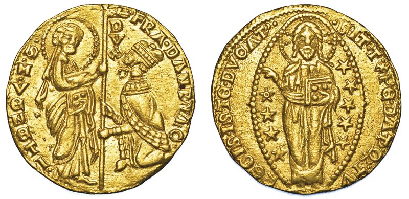VENEZIA. FRANCESCO DANDOLO (52° doge: 1329-1339). Ducato.  - Asta Numismatica - I - Cambi Casa d'Aste