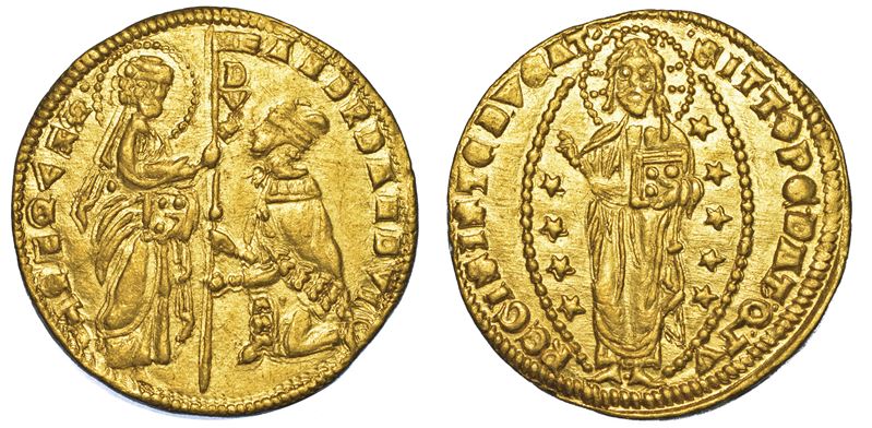 VENEZIA. ANDREA DANDOLO (54° doge: 1343-1354). Ducato.  - Asta Numismatica - I - Cambi Casa d'Aste