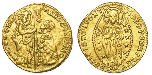 VENEZIA. MARCO CORNER (59° doge: 1365-1368). Ducato. 