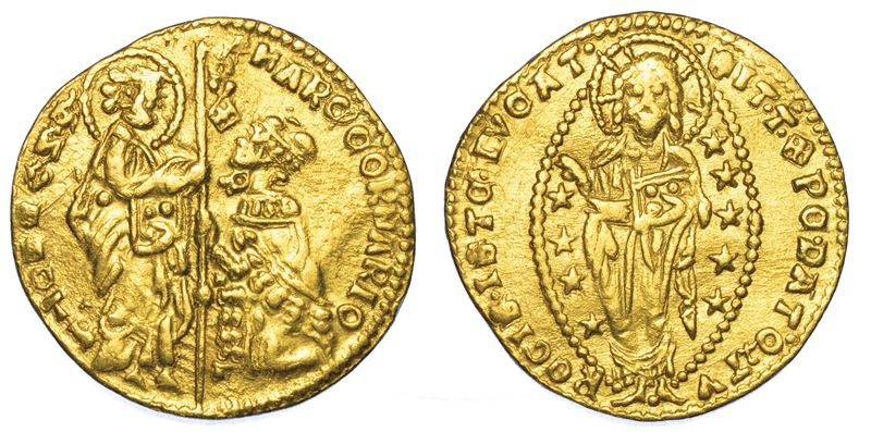 VENEZIA. MARCO CORNER (59° doge: 1365-1368). Ducato.   - Asta Numismatica - I - Cambi Casa d'Aste