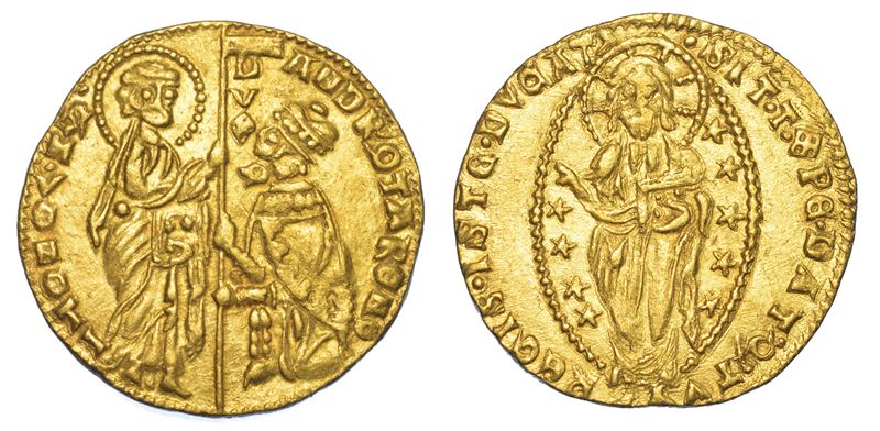 VENEZIA. ANDREA CONTARINI (60° doge: 1368-1382). Ducato.  - Auction Numismatics - I - Cambi Casa d'Aste