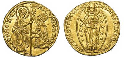 Venezia. Michele Steno (63° Doge: 1400-1413). Ducato.