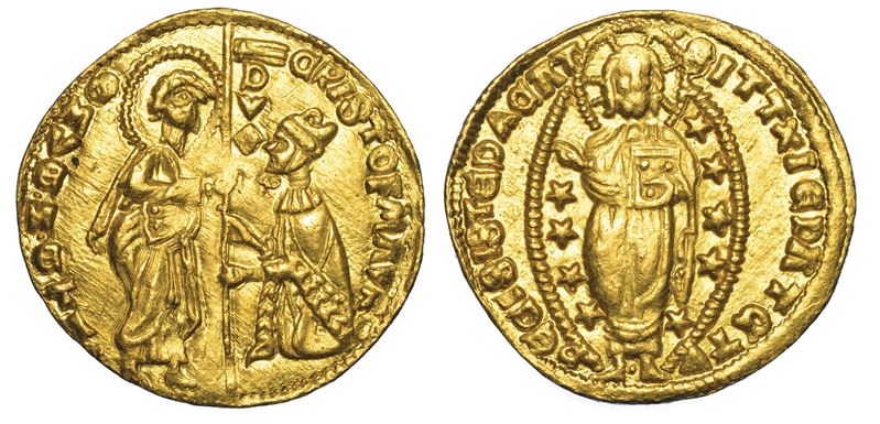 VENEZIA. CRISTOFORO MORO (67° doge: 1462-1471). Ducato.  - Asta Numismatica - I - Cambi Casa d'Aste