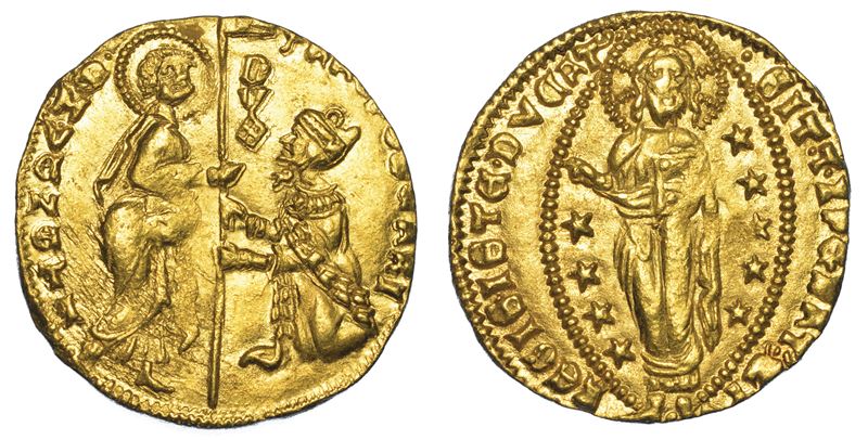 VENEZIA. FRANCESCO FOSCARI (65° doge: 1423-1457). Ducato.  - Asta Numismatica - I - Cambi Casa d'Aste