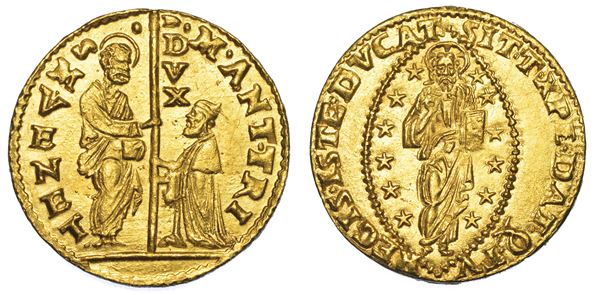VENEZIA. MARC’ANTONIO TREVISAN (80° doge: 1553-1554). Zecchino.