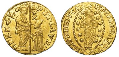 Venezia. Pietro Loredan (84° Doge: 1567-1570). Zecchino.
