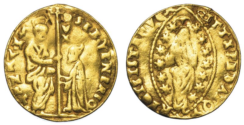 VENEZIA. SEBASTIANO VENIER (86° doge: 1577-1578). Zecchino.  - Asta Numismatica - I - Cambi Casa d'Aste