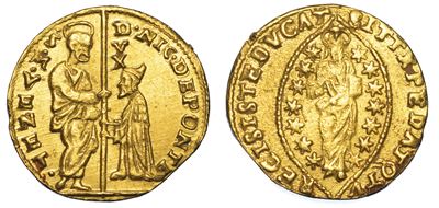 Venezia. Nicolò da Ponte (87° Doge: 1578-1585). Zecchino.