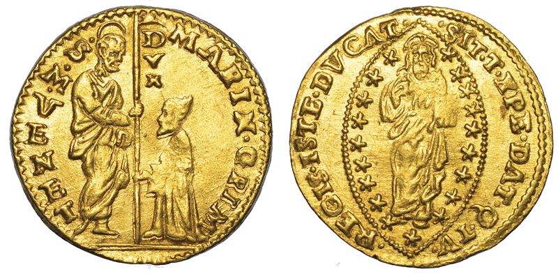 VENEZIA. MARINO GRIMANI (89° doge: 1595-1605). Zecchino.  - Asta Numismatica - I - Cambi Casa d'Aste