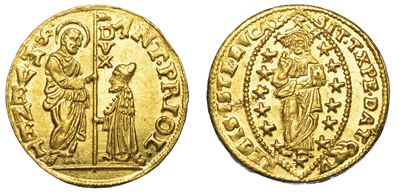 Venezia. Antonio Priuli (94° Doge: 1618-1623). Zecchino.