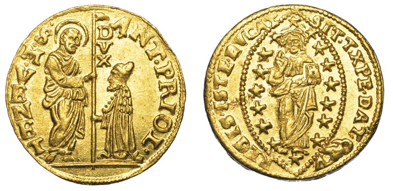 VENEZIA. ANTONIO PRIULI (94° doge: 1618-1623). Zecchino.  - Asta Numismatica - I - Cambi Casa d'Aste
