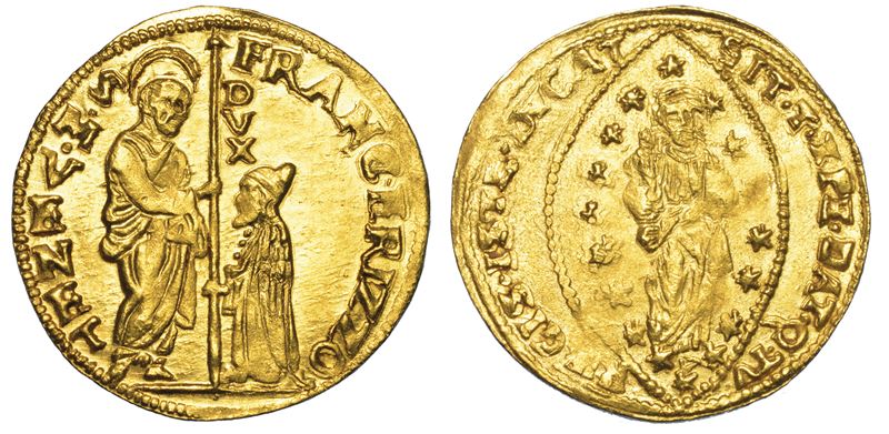 VENEZIA. FRANCESCO ERIZZO (98° doge: 1631-1646). Zecchino.  - Asta Numismatica - I - Cambi Casa d'Aste