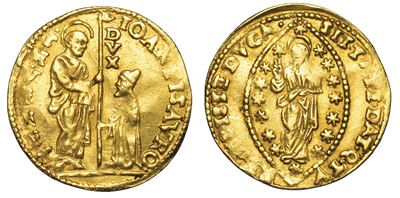 Venezia. Giovanni Pesaro (103° Doge: 1658-1659). Zecchino.