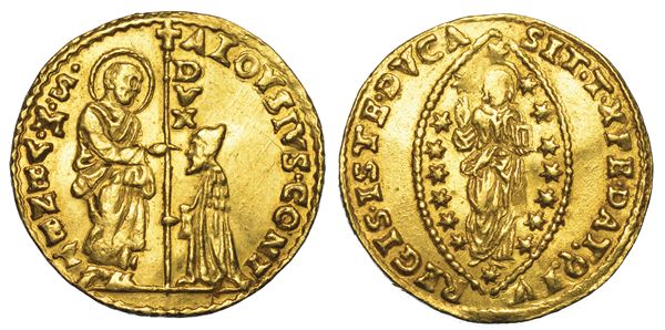 VENEZIA. ALVISE CONTARINI (106° doge: 1676-1684). Zecchino.