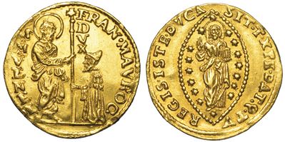 Venezia. Francesco Morosini (108° Doge: 1688-1694). Zecchino.