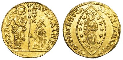 Venezia. Paolo Renier (119° Doge: 1779-1789). Zecchino.