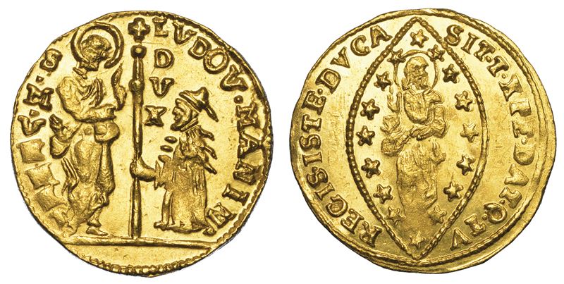 VENEZIA. LUDOVICO MANIN (120° ed ultimo doge: 1789-1797). Zecchino.  - Auction Numismatics - I - Cambi Casa d'Aste