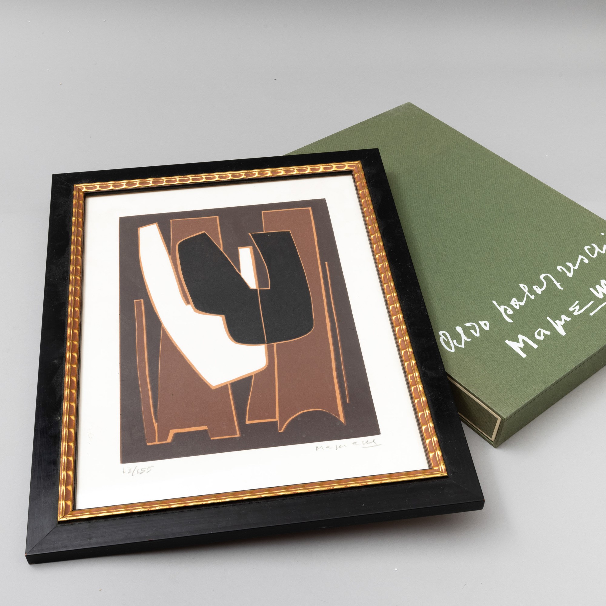 Alberto Magnelli - La passeggiata, serigrafia
