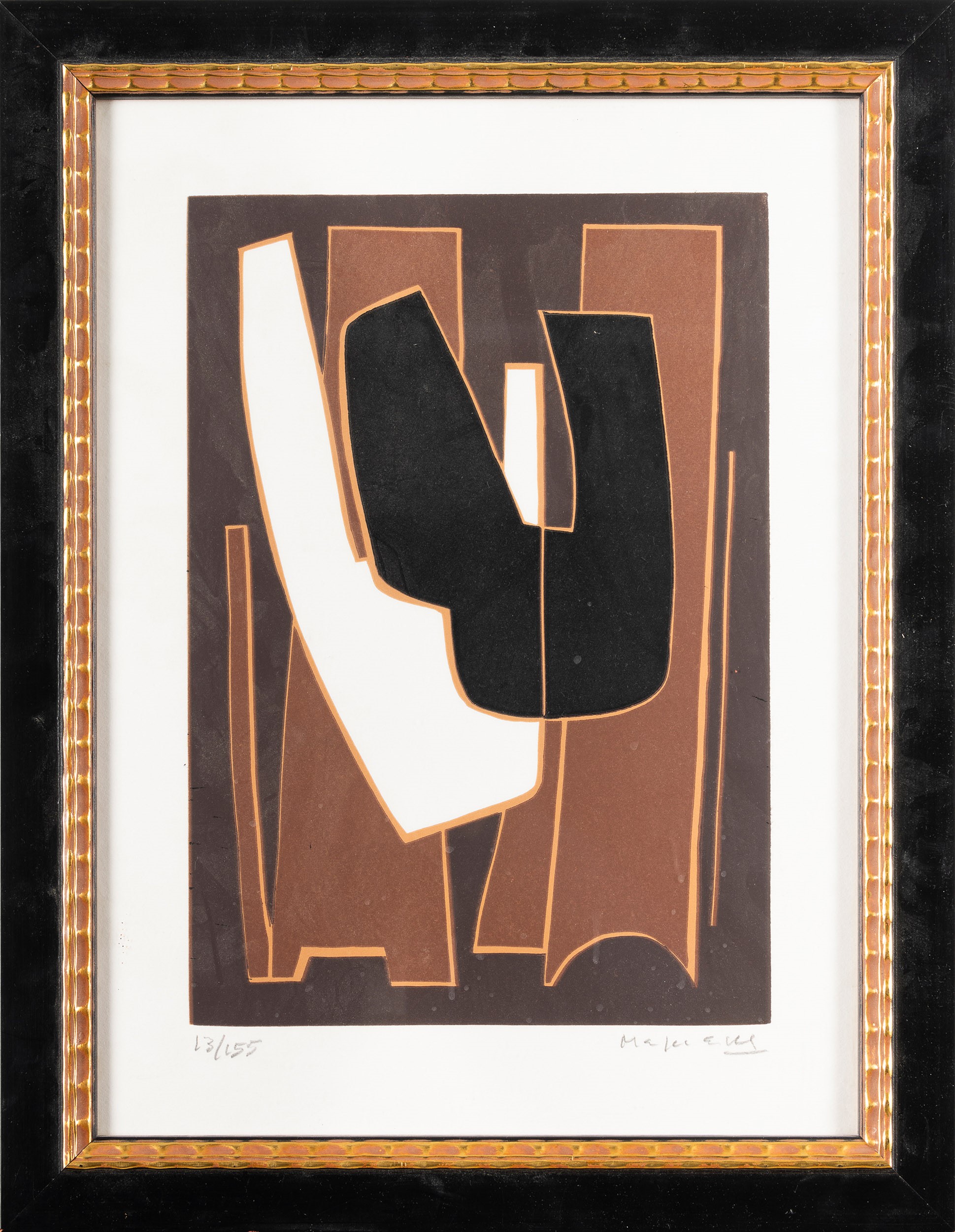 Alberto Magnelli - La passeggiata, serigrafia