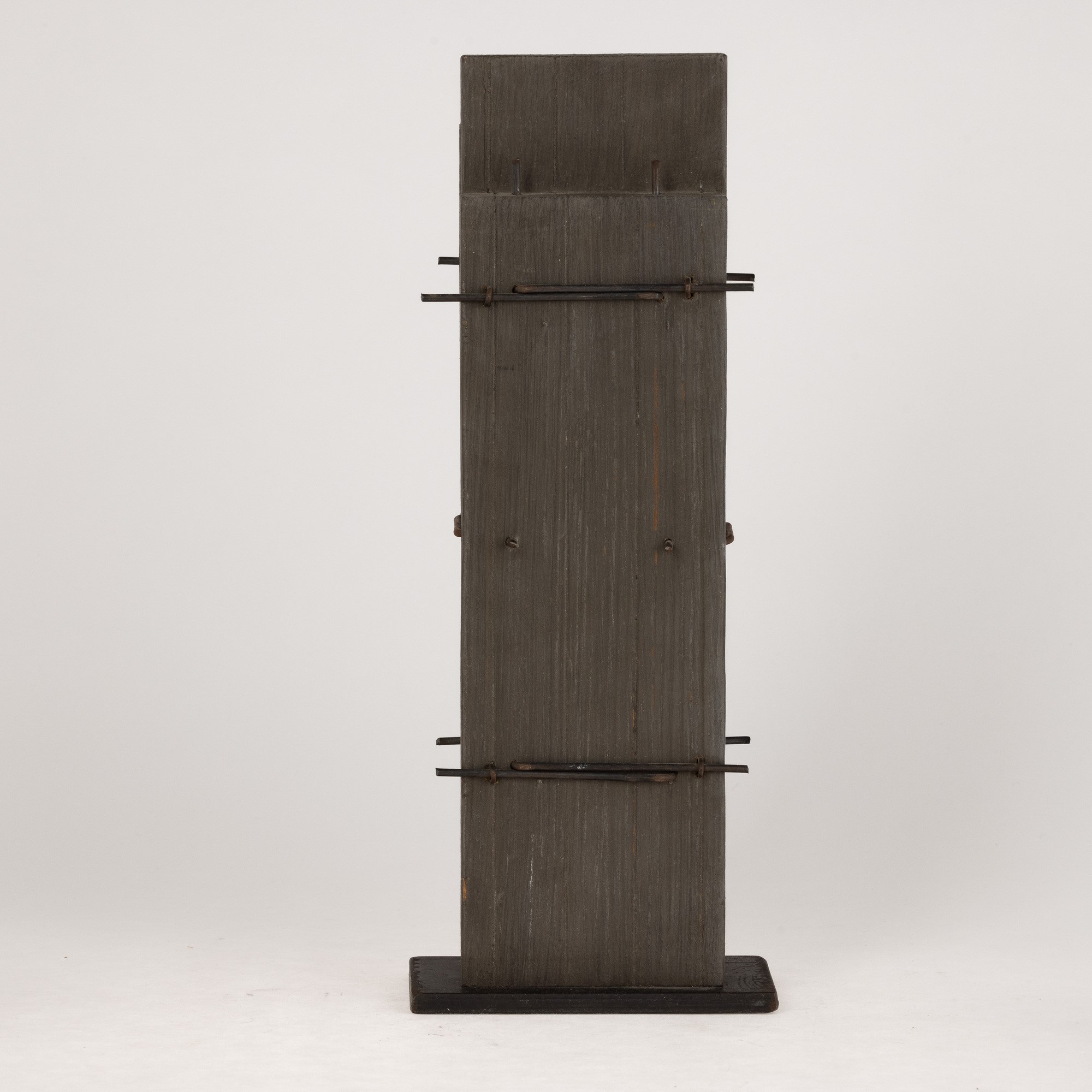 Giuseppe Uncini - Senza Titolo (cemento, ferro e legno, 2007)