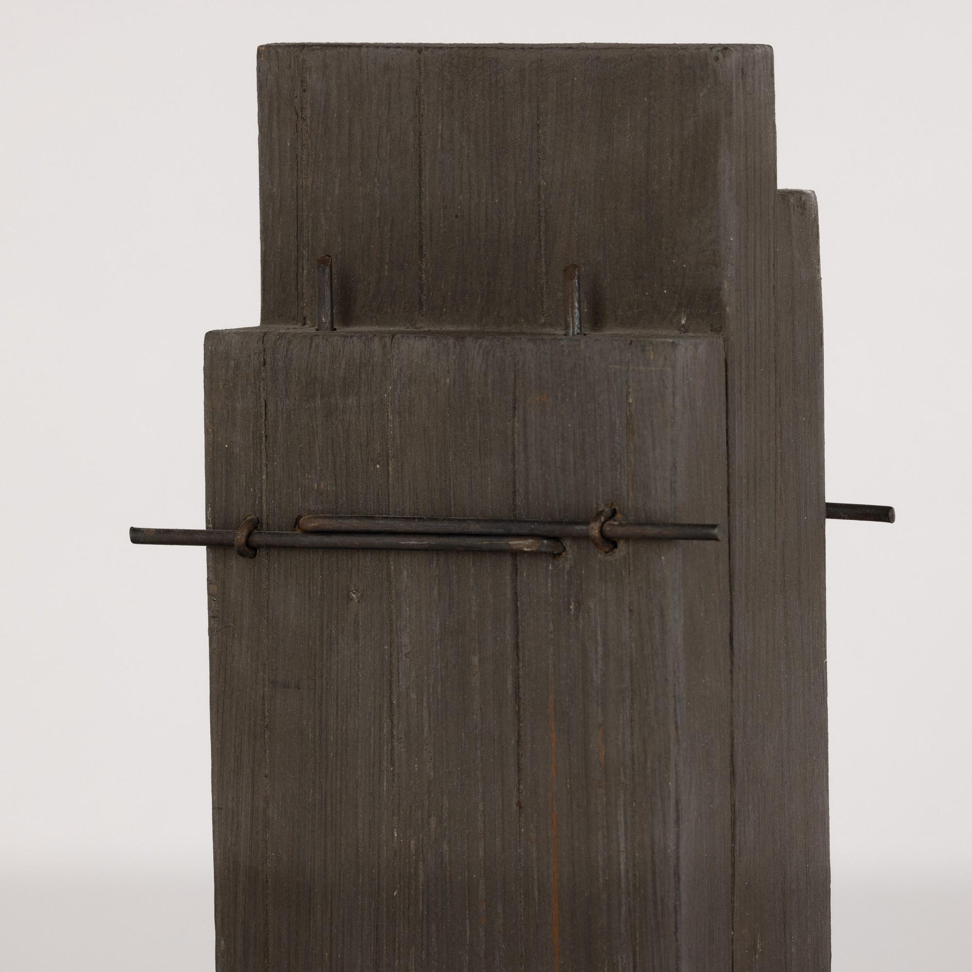 Giuseppe Uncini - Senza Titolo (cemento, ferro e legno, 2007)
