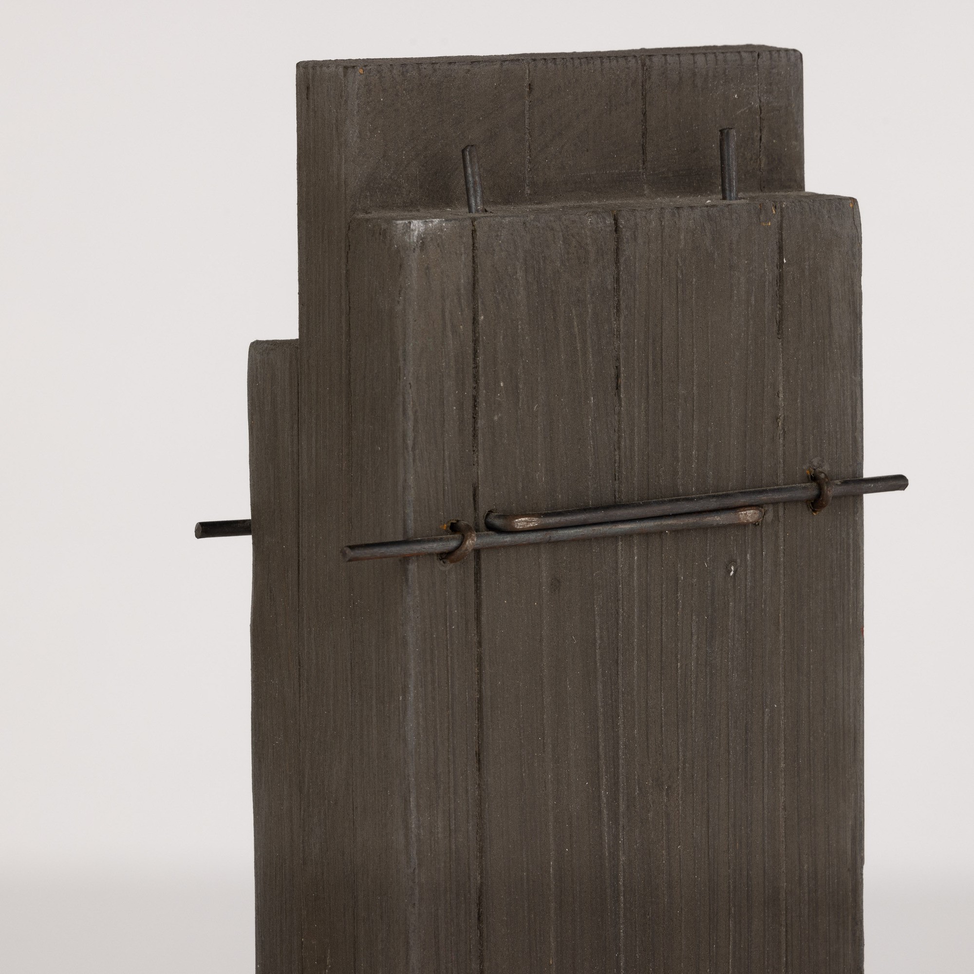 Giuseppe Uncini - Senza Titolo (cemento, ferro e legno, 2007)