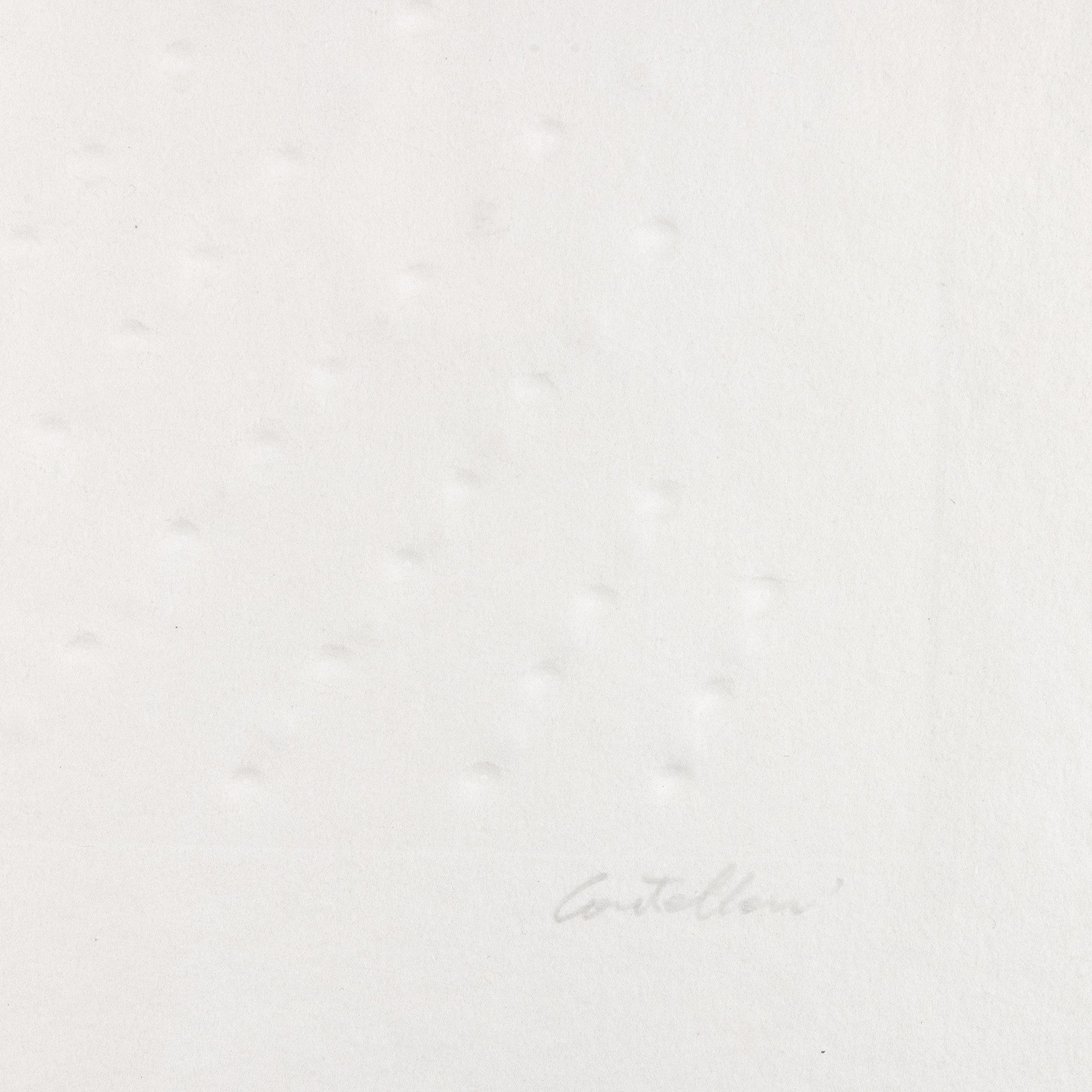 Enrico Castellani - Superficie Bianca