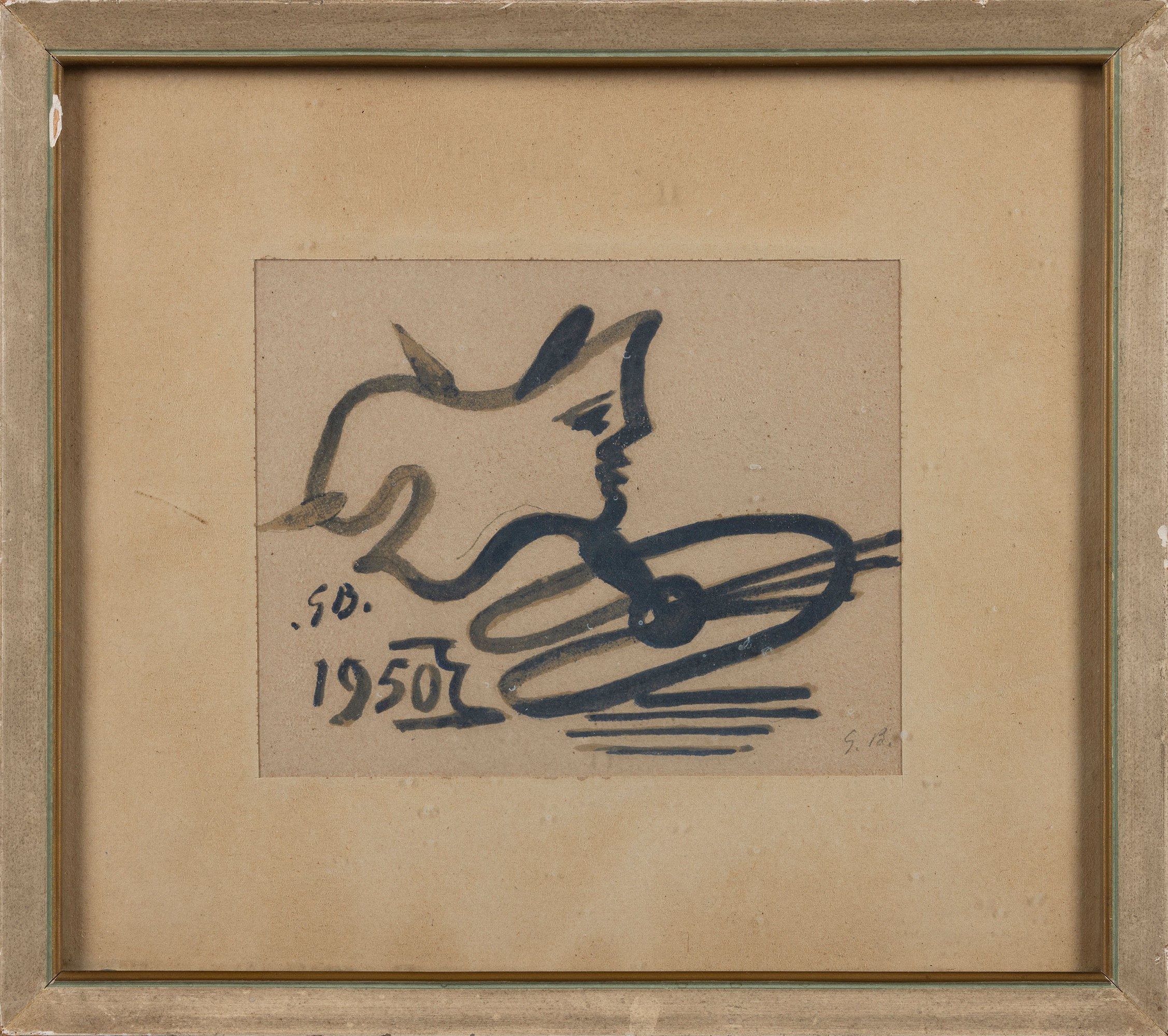Georges Braque - Senza Titolo - Augurio