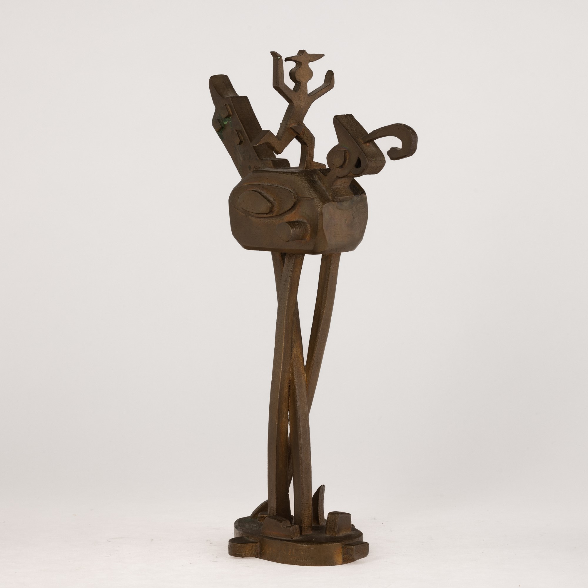 Ugo Nespolo - Scultura in bronzo