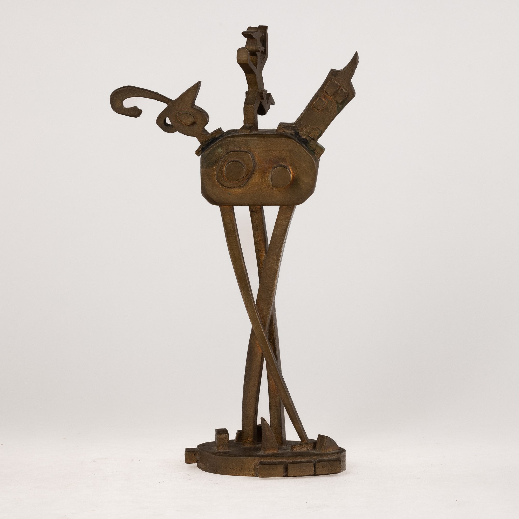 Ugo Nespolo - Scultura in bronzo