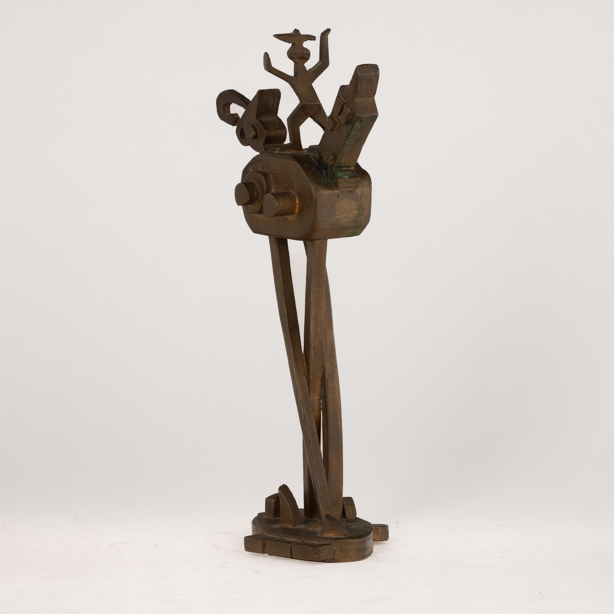 Ugo Nespolo - Scultura in bronzo
