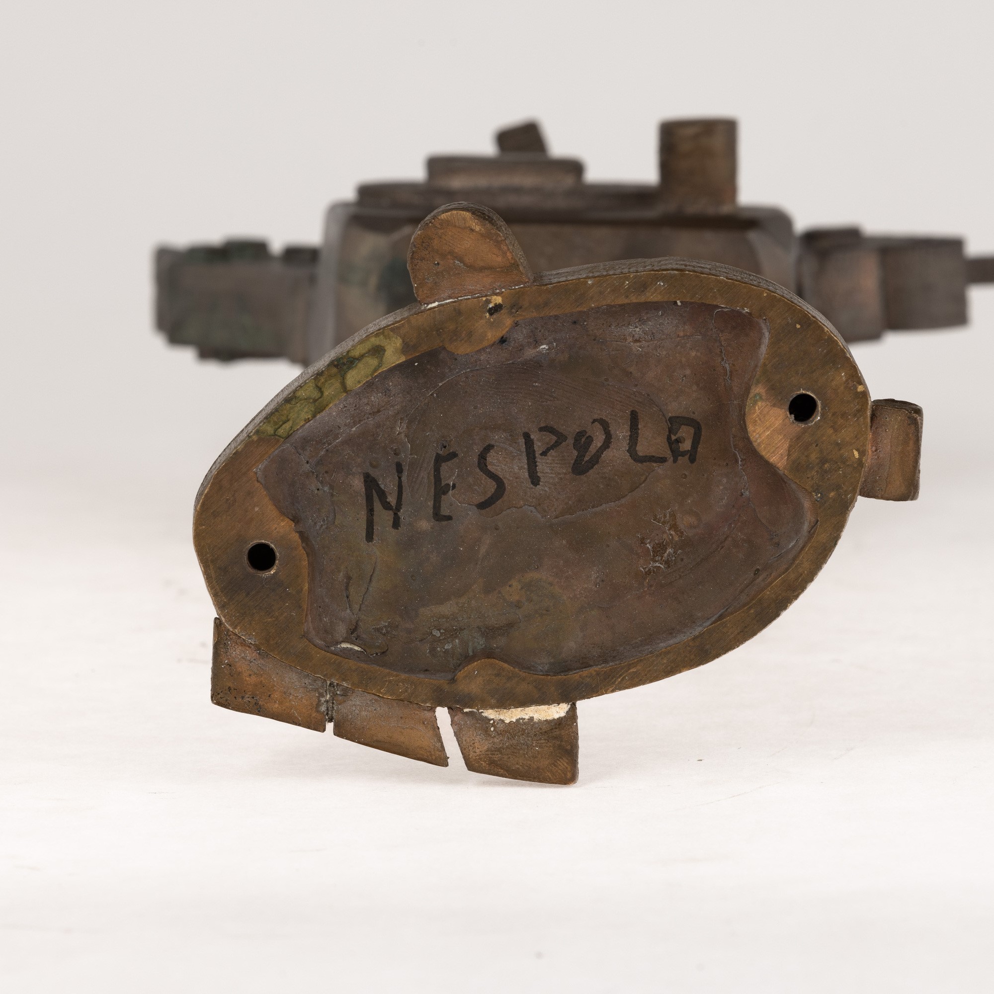 Ugo Nespolo - Scultura in bronzo