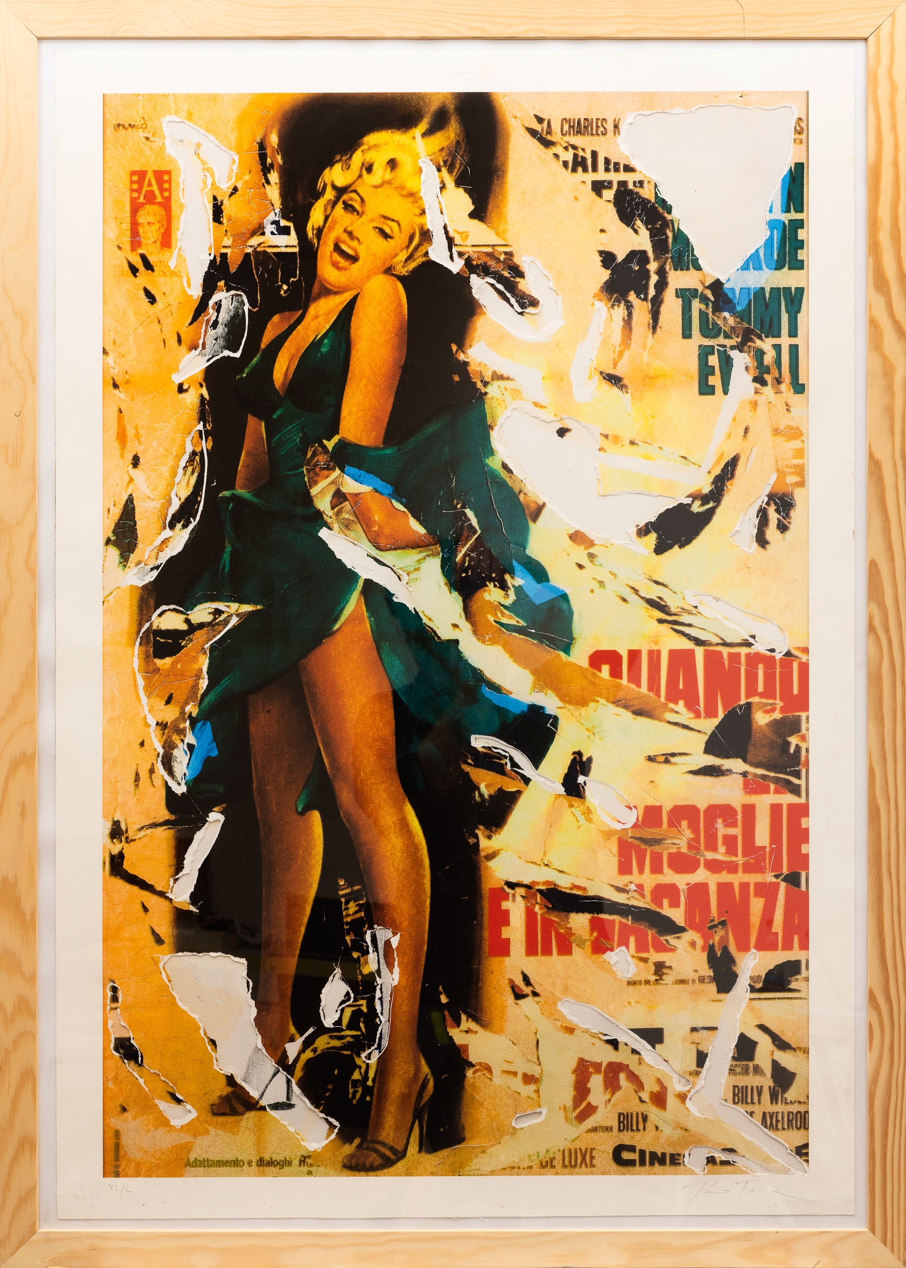 Mimmo Rotella - Quando la Moglie È in Vacanza