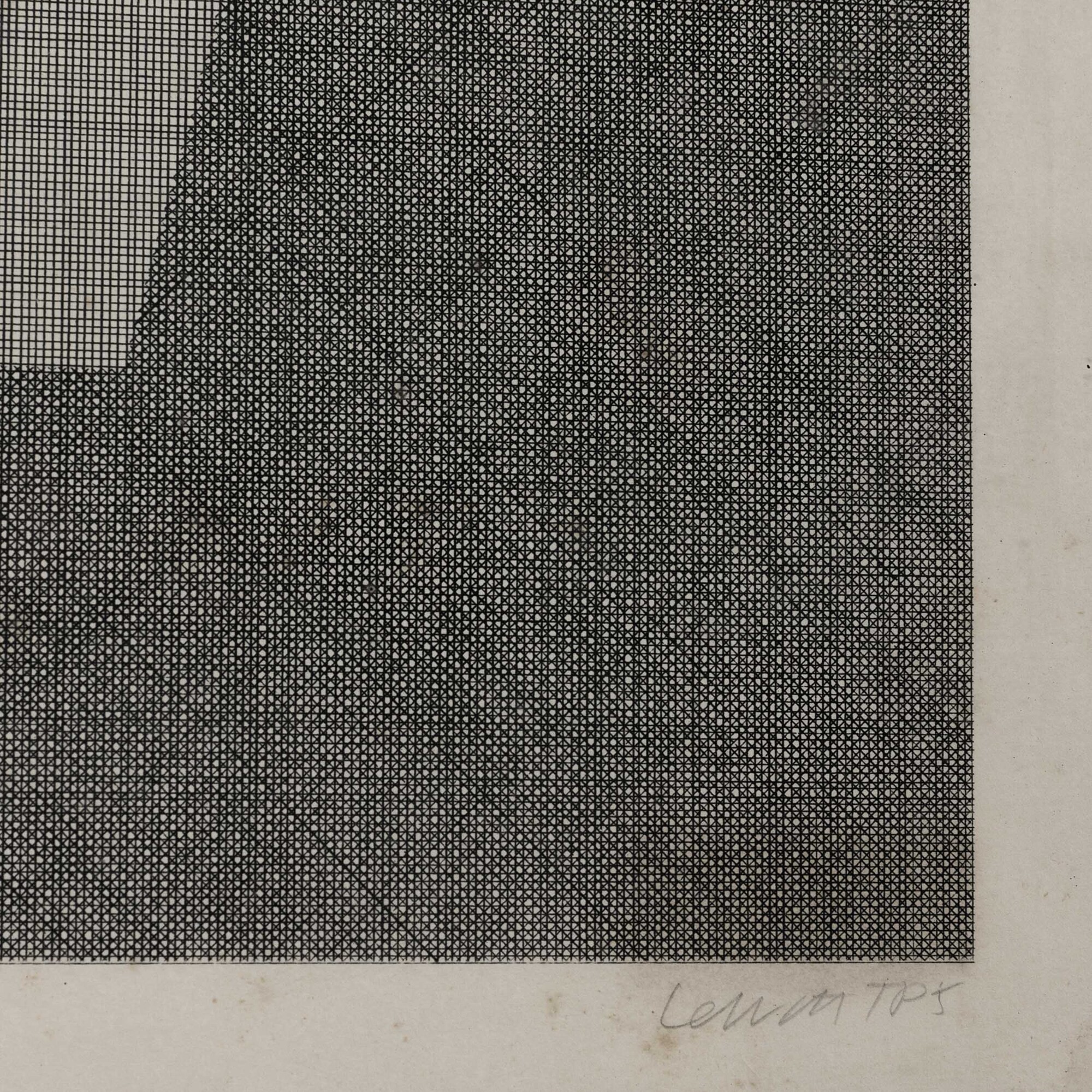 Sol Lewitt - Six Geometric Figures & All Their Combinations, Plate #63