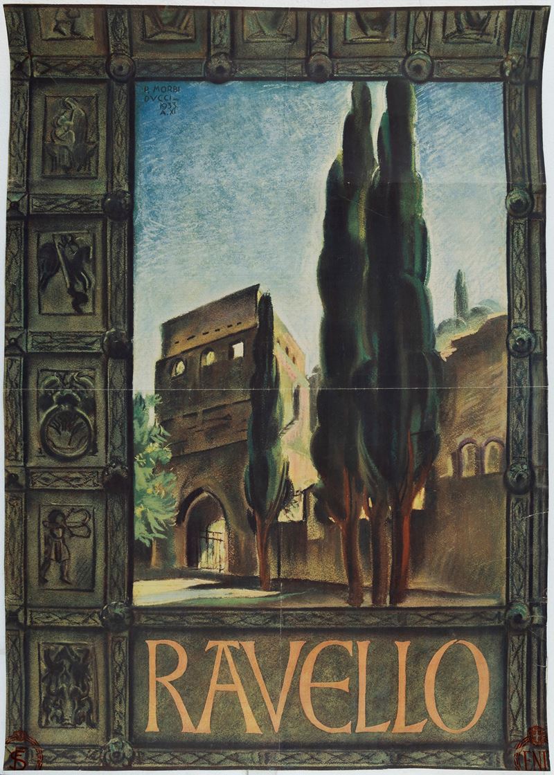 Anonimo : Ravello  - Auction Vintage Posters and Collectible - Cambi Casa d'Aste