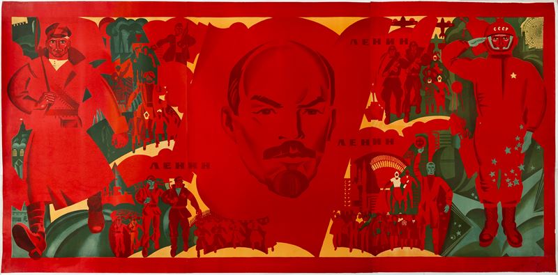 Mikhailovich : Propaganda Lenin  - Auction Vintage Posters and Collectible - Cambi Casa d'Aste