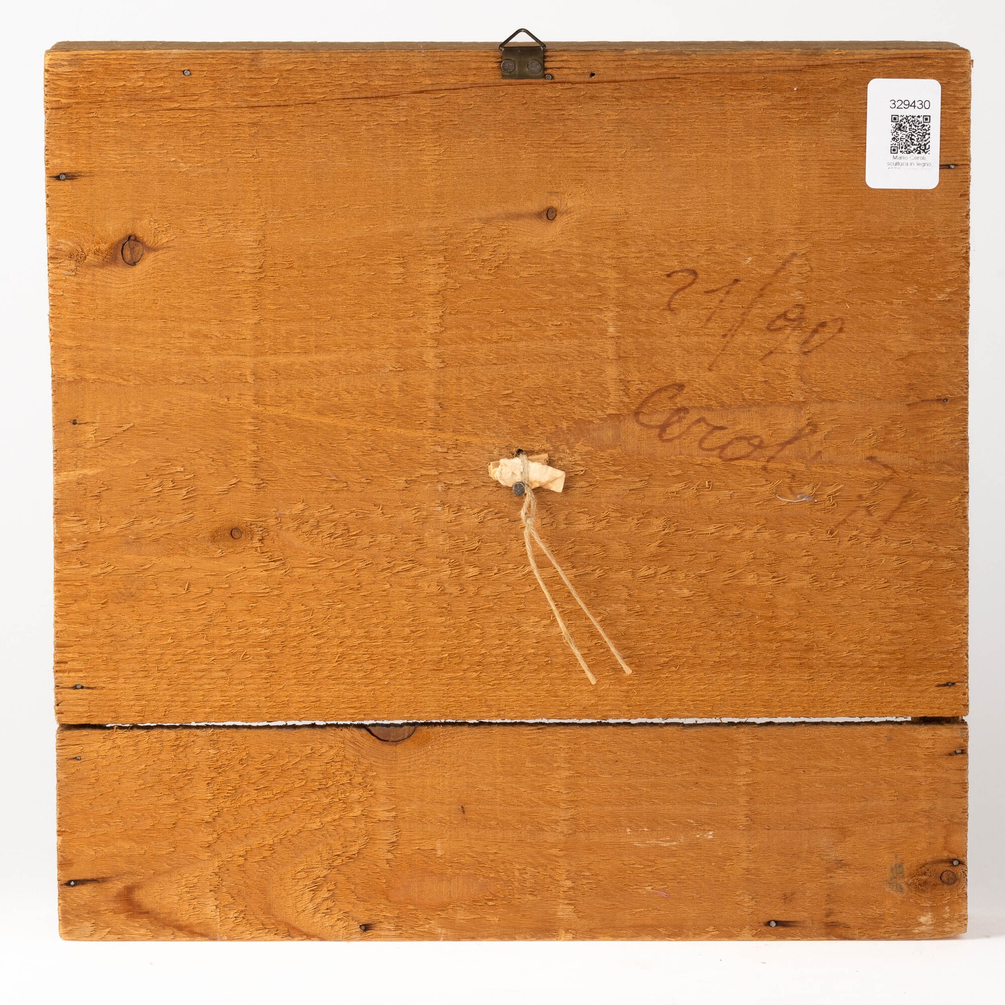 Mario Ceroli - Senza titolo, multiplo in legno