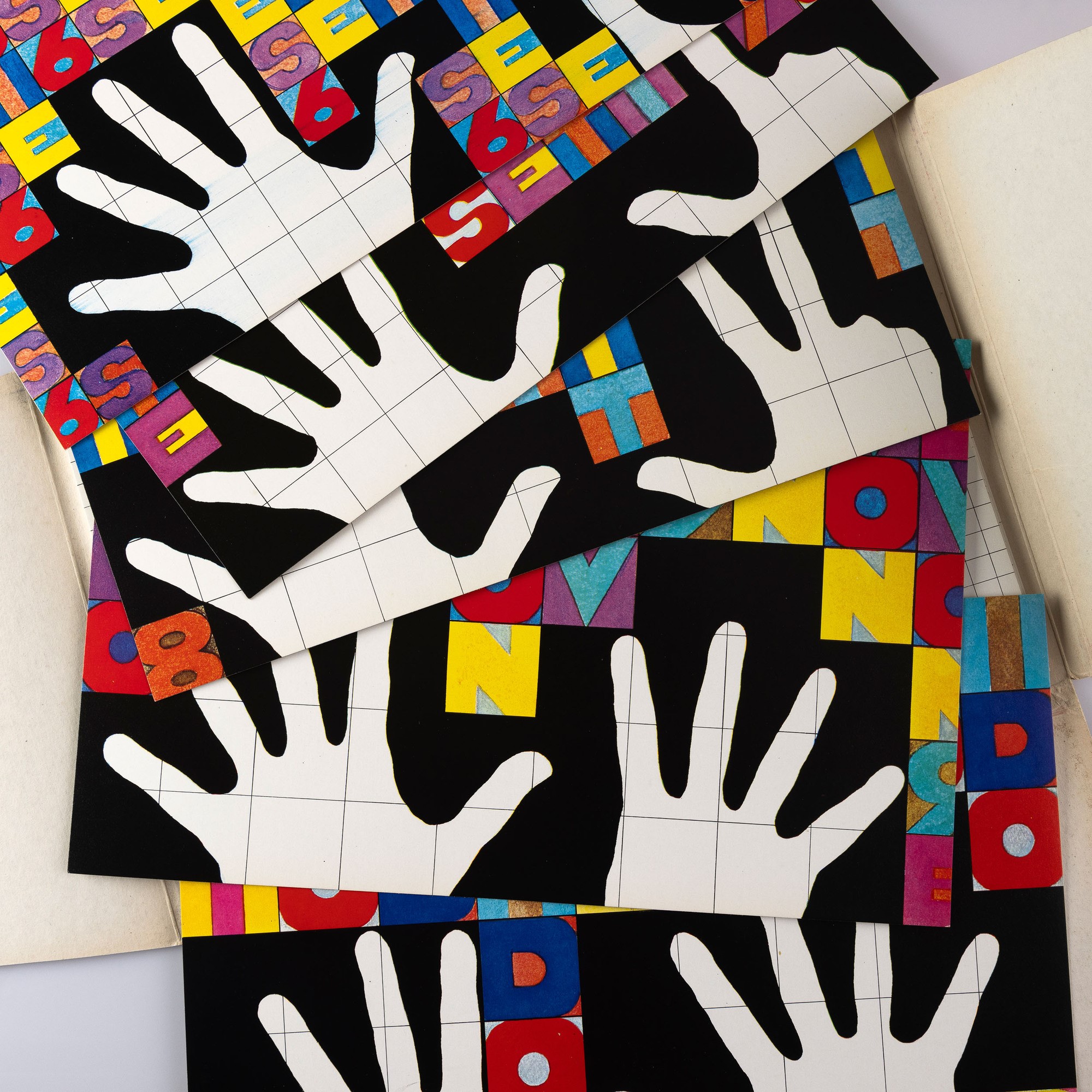 Alighiero Boetti - Da uno a dieci, cartella con 20 tavole sciolte