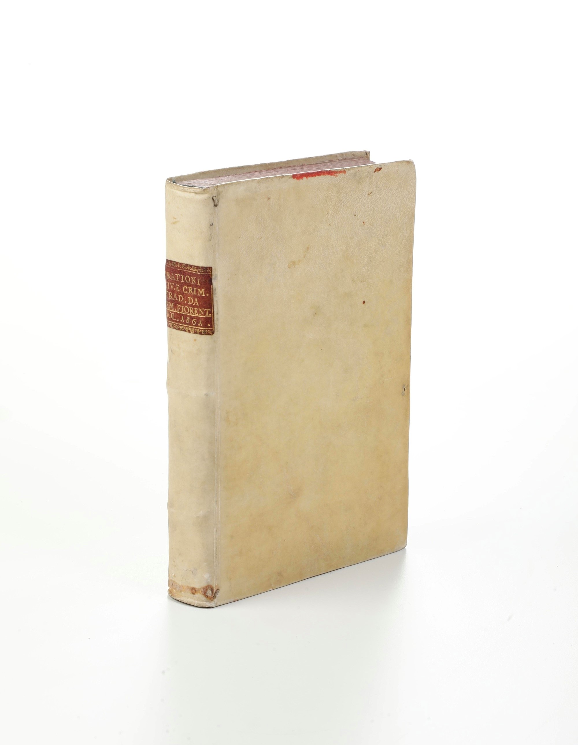 Aavv-remigio Fiorentino Orazioni in Materia Civile e Criminale...venezia, Giolito, 1561