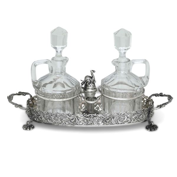 Oliera. Argenteria italiana del XX secolo, argentiere Cesa, Alessandria